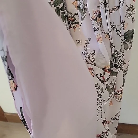Floral Pink Maxi Dress - Picture 9 of 14
